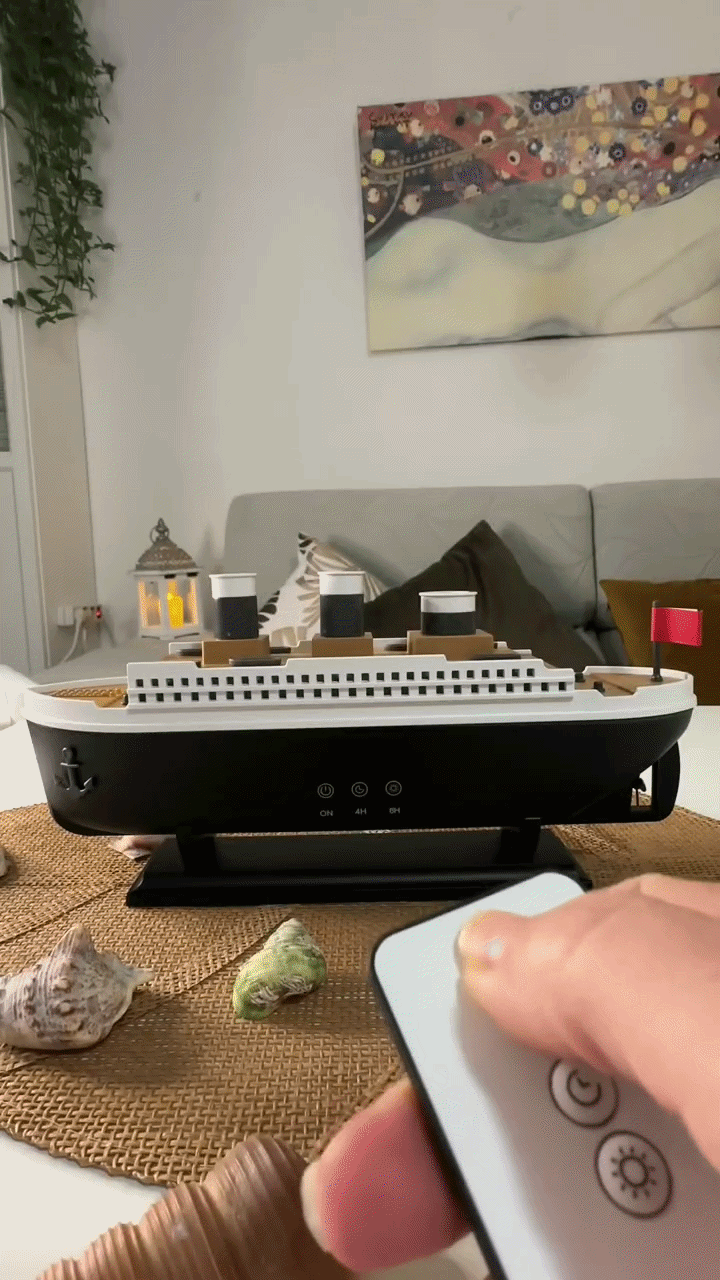 Humificador de Aire modelo barco Titanic