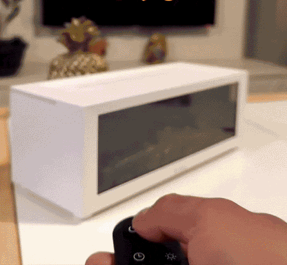 Humidificador Creativo con Simulación de Chimenea