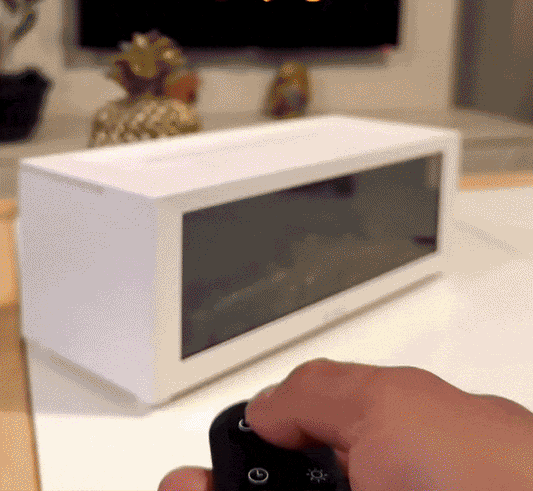 Humidificador Creativo con Simulación de Chimenea