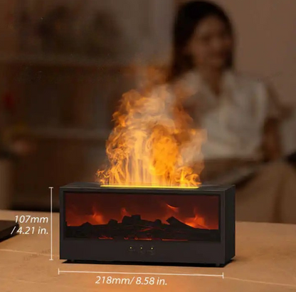 Humidificador Creativo con Simulación de Chimenea