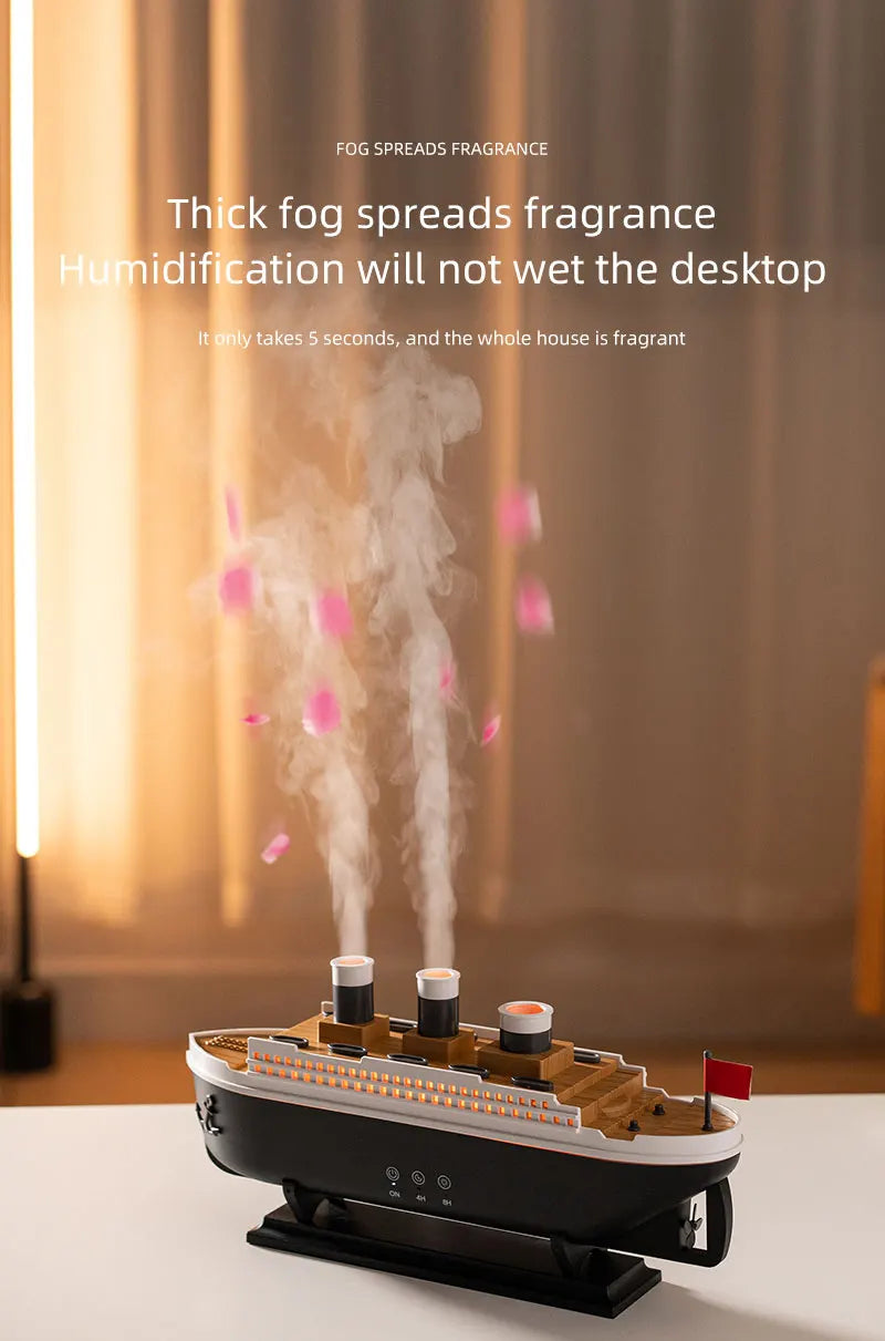 Humificador de Aire modelo barco Titanic