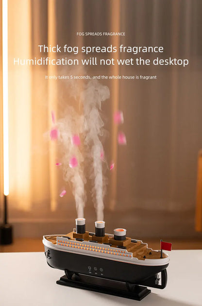 Humificador de Aire modelo barco Titanic