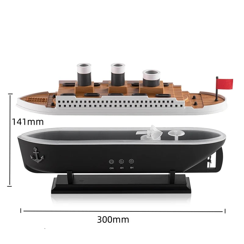 Humificador de Aire modelo barco Titanic