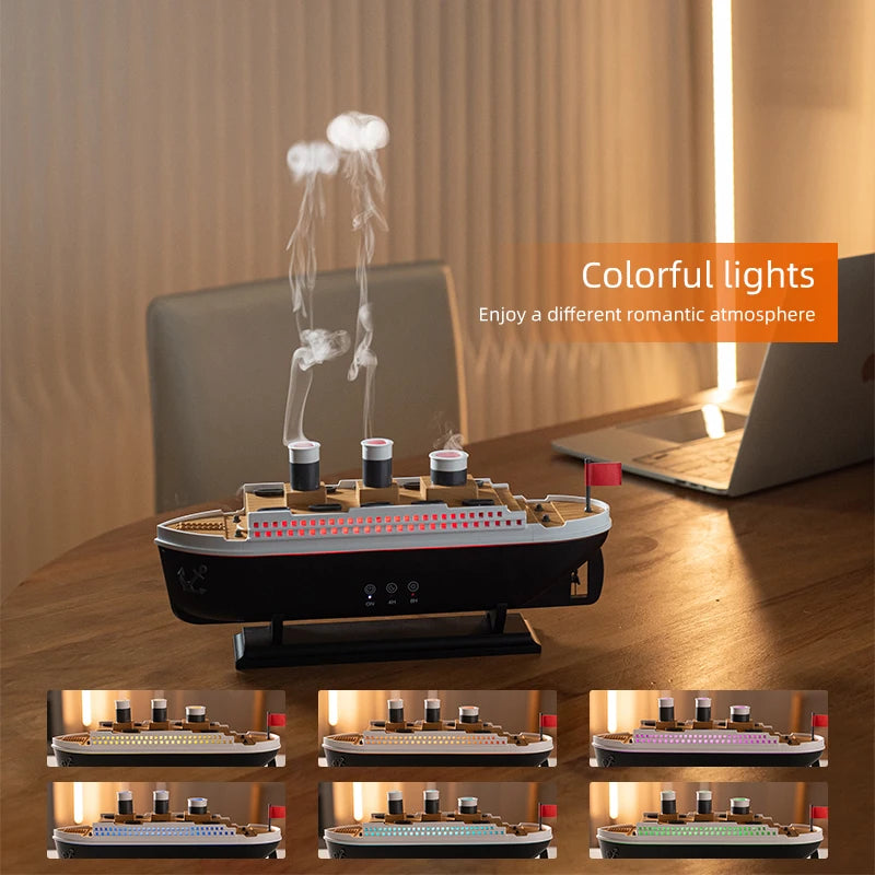 Humificador de Aire modelo barco Titanic